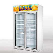 Supermarket Fresh Food Refrigerator Showcase Commercial Refrigerated dimensioni frigoriferi beverage display Certification CCC